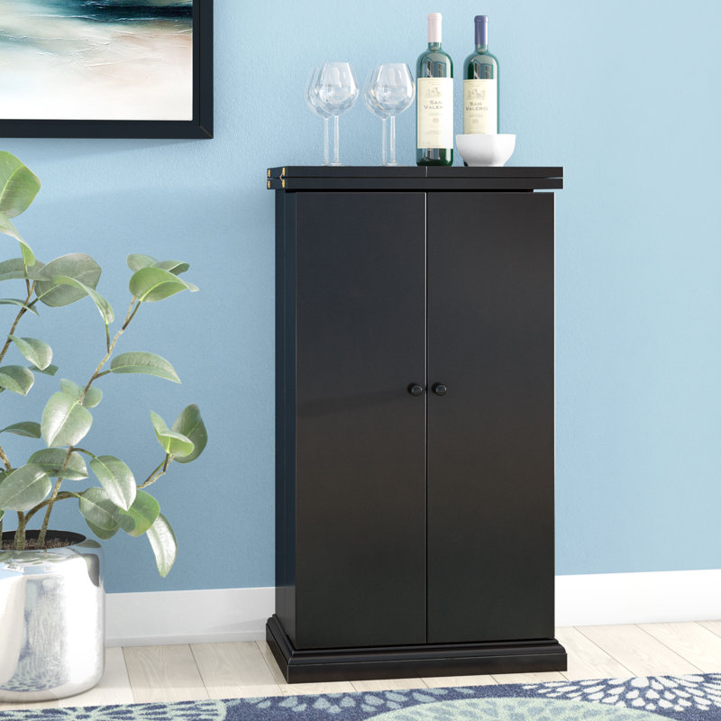 Latitude Run Haverhill Bar with Wine Storage & Reviews Wayfair